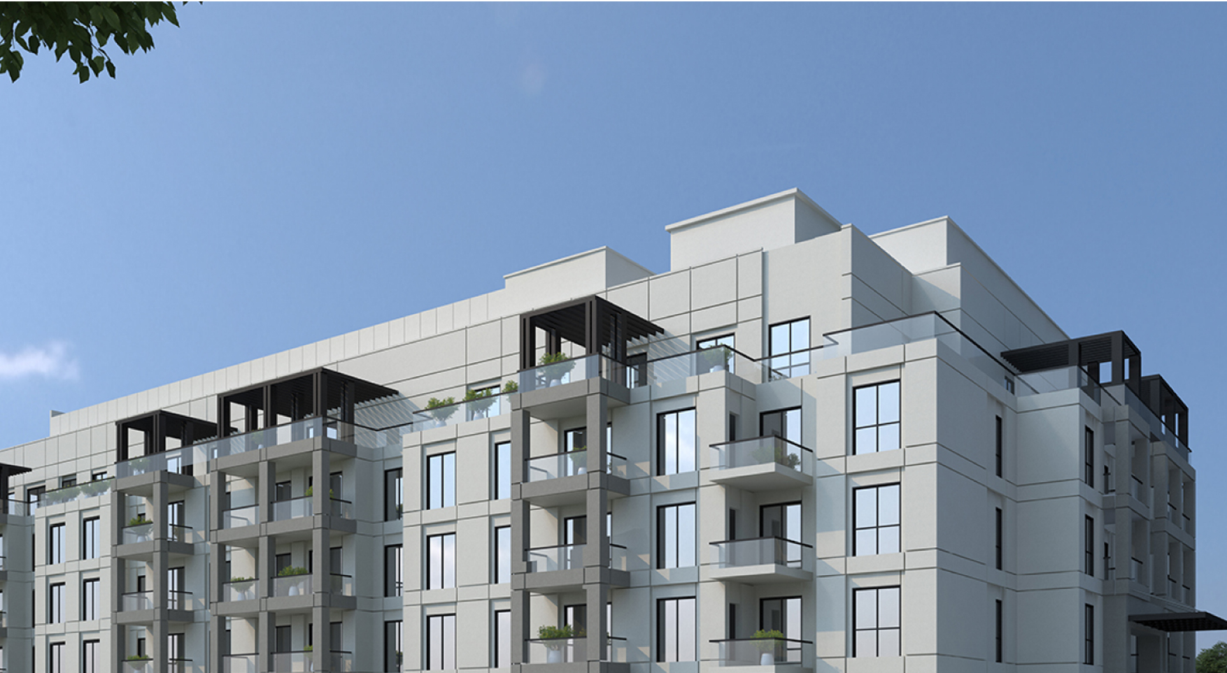 Modern building exterior